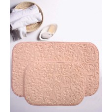 Banyo Paspası İkili Takım - Somon